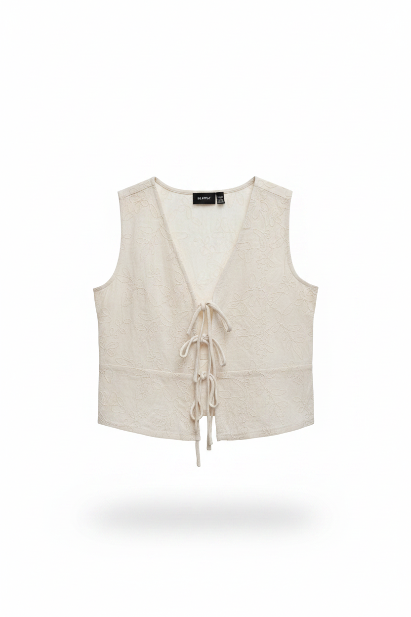 Lora Tie Top