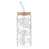 Flower Glass Tumbler