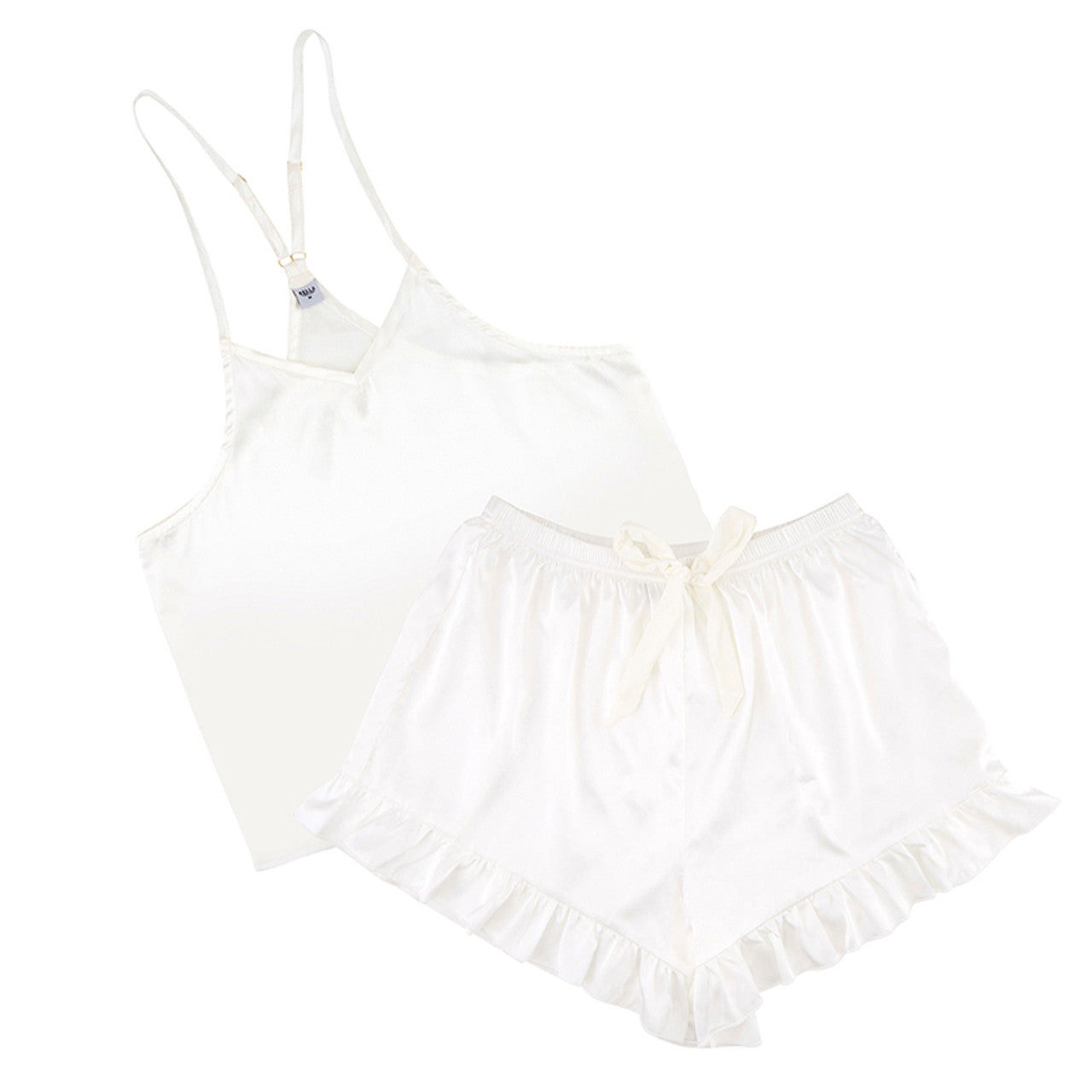Ruffle Short PJ Set
