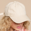 Beige Ball Hat