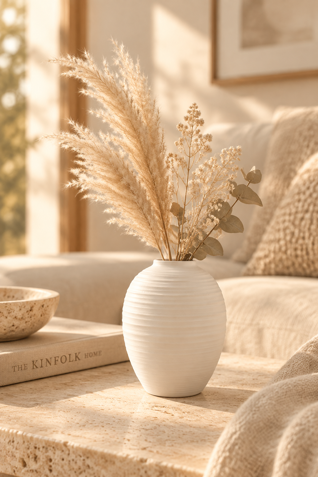 Wuthering White Vase