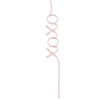 Word Straws - Xoxo