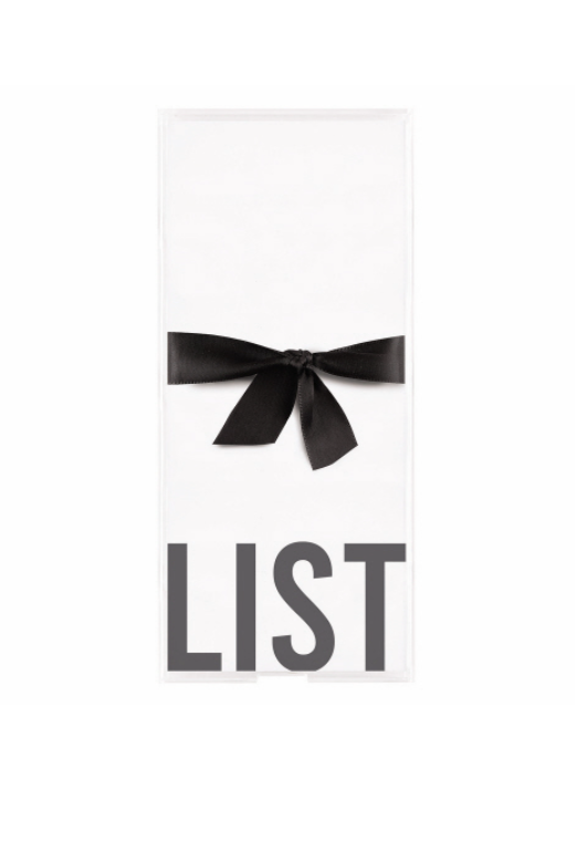 Acrylic + Paper Fill List