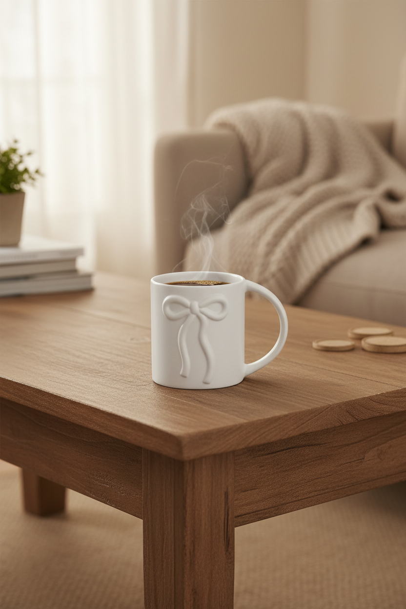 Bow Mug - Tonal Bow