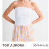Aurora Tube Top
