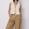 Lora Tie Top