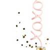 Word Straws - Xoxo