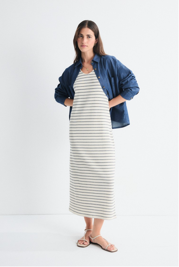 Eliane Stripe Dress