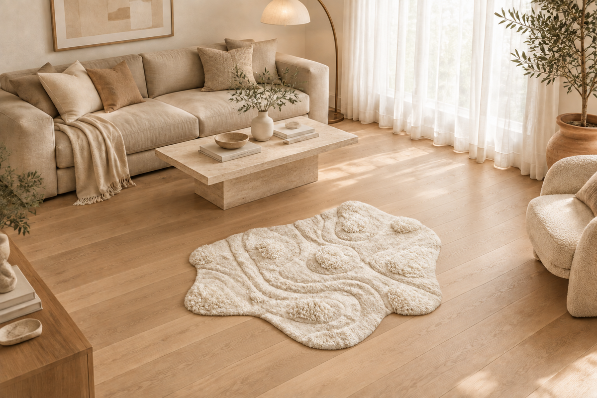 Organic Shaped Rug