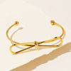 Bow Ribbon Cuff Bracelet