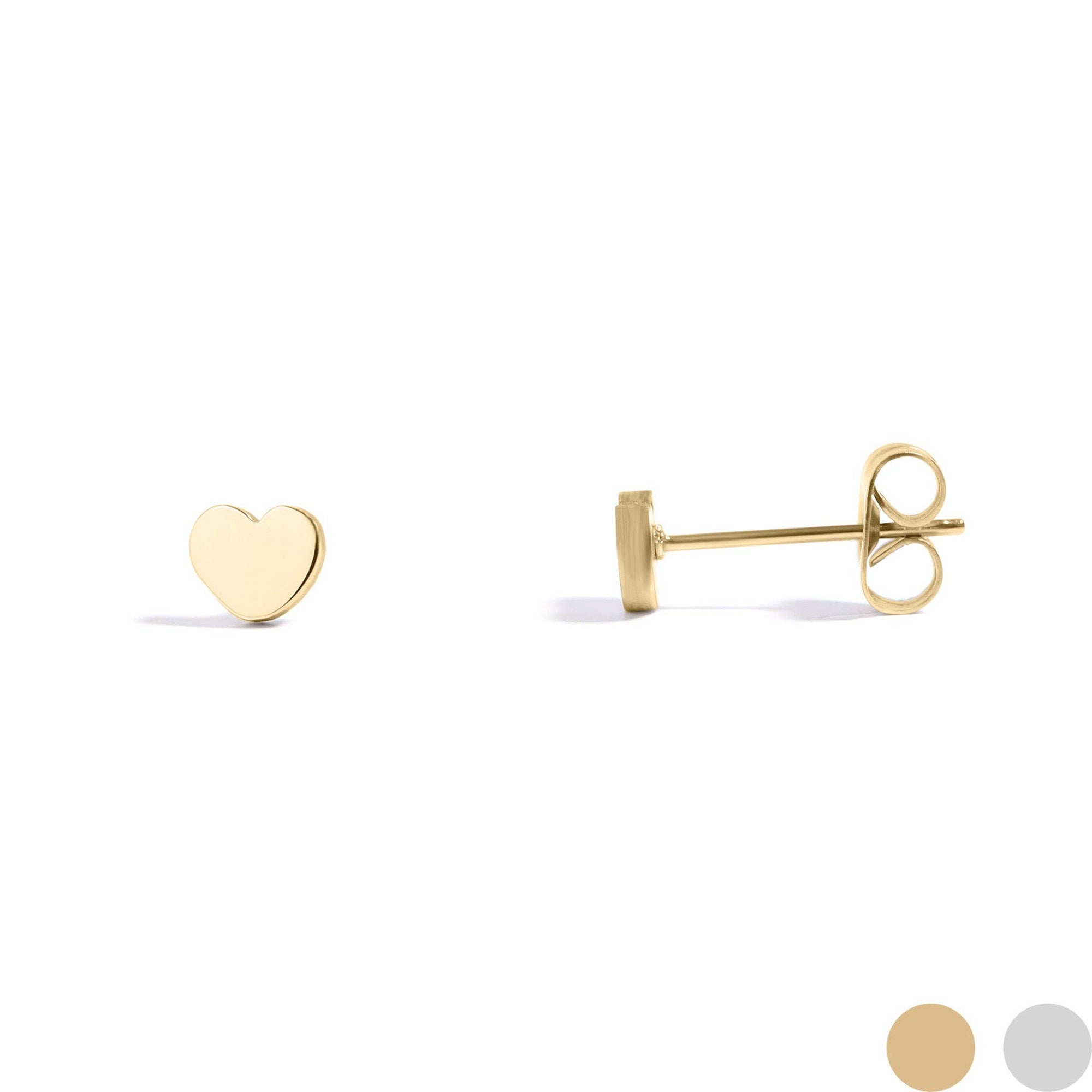 Heart Stud Earring