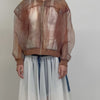 Printed Organza Jacket