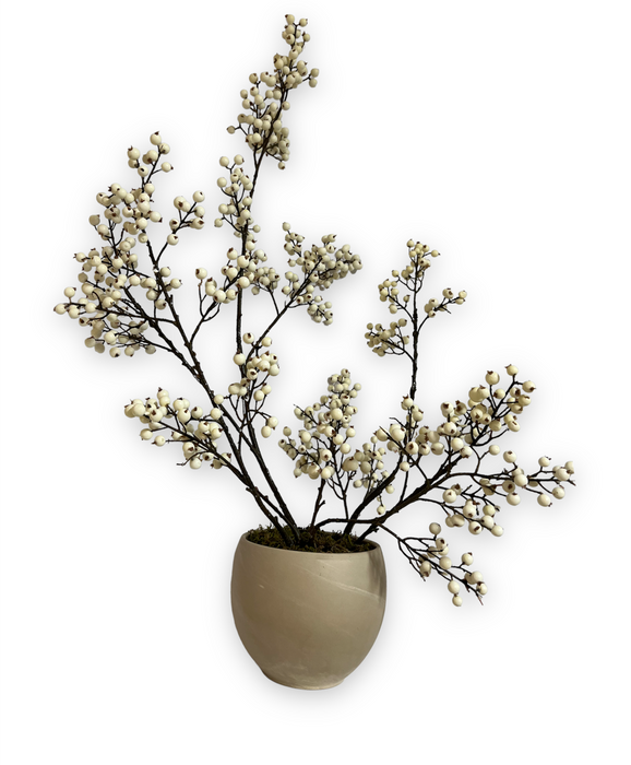 Ivorie Faux Potted Plant